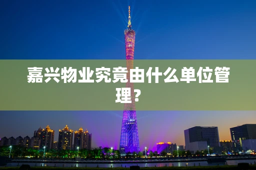 嘉兴物业究竟由什么单位管理？