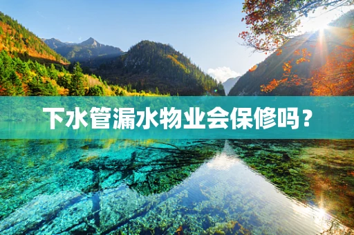 下水管漏水物业会保修吗？