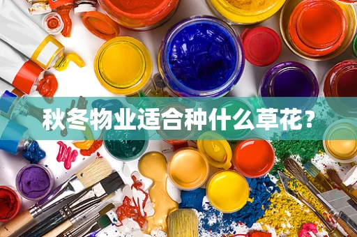 秋冬物业适合种什么草花？
