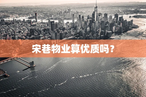宋巷物业算优质吗？