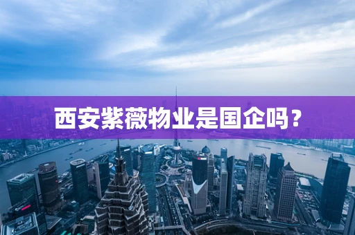 西安紫薇物业是国企吗？