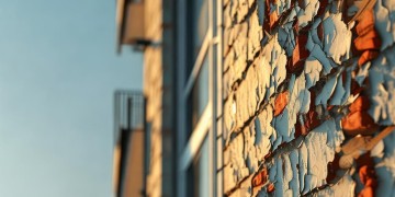 阳台外墙剥落该找物业吗？