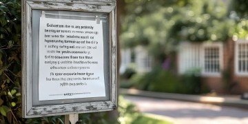 物业外出门口贴什么告示合适呢？