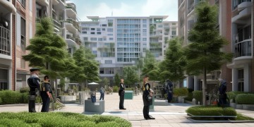 物业秩序形象岗究竟是什么工作？