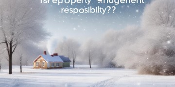 北方下雪了，物业负责吗？