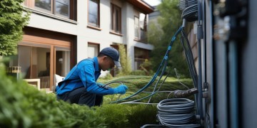 物业会负责装网线吗？