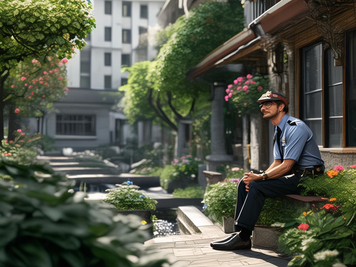 物业秩序员舒服吗？