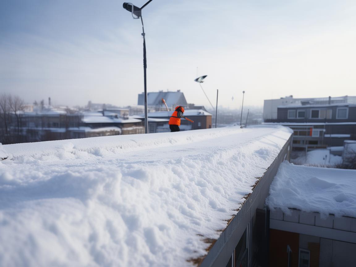 下雪后顶楼物业会扫雪吗？