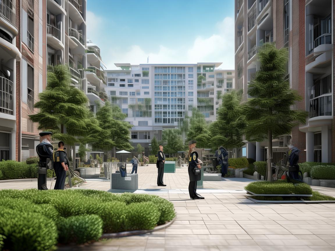 物业秩序形象岗究竟是什么工作？